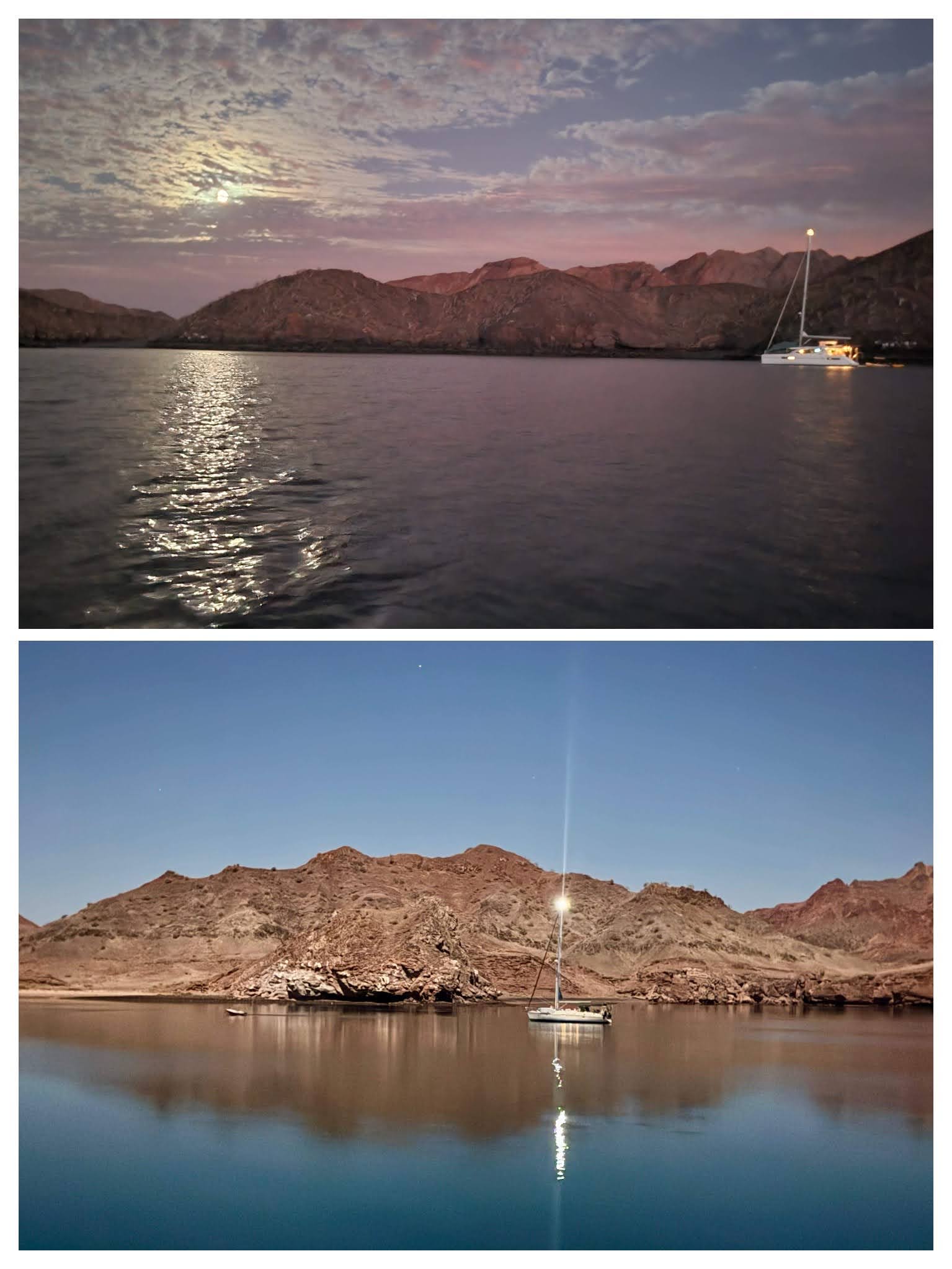 At Anchor In Puerto Refugio