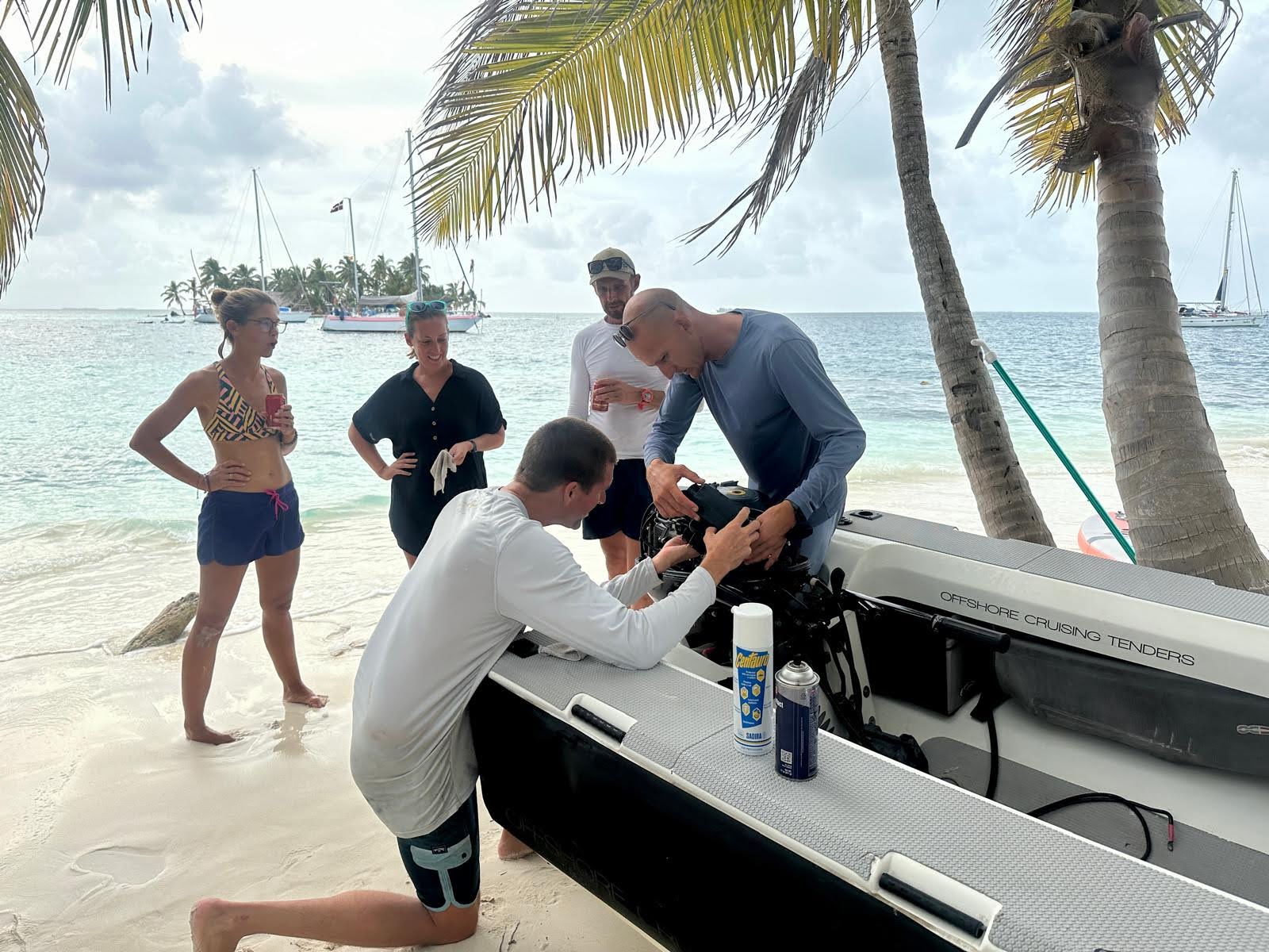 Cleaning Outboard After Submersion