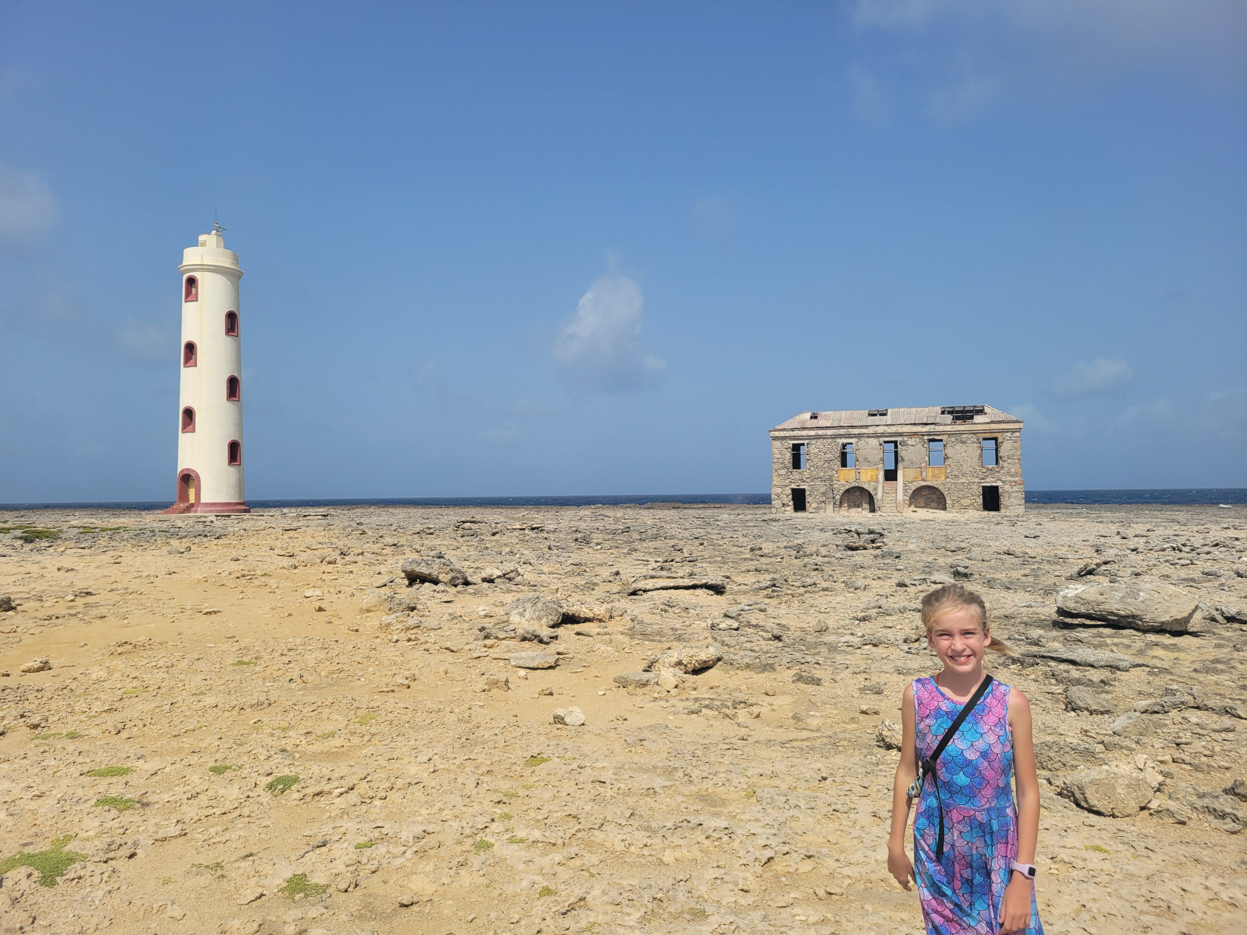 Fira At Spelonk Lighthouse Bonaire