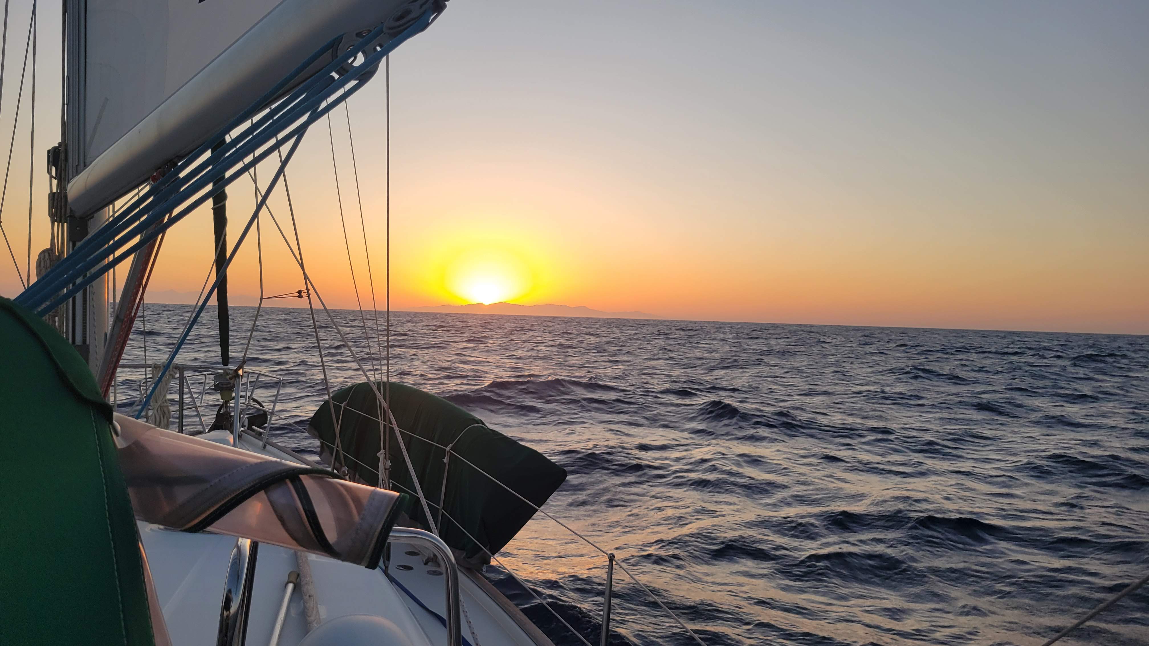 First Sunset Over Baja