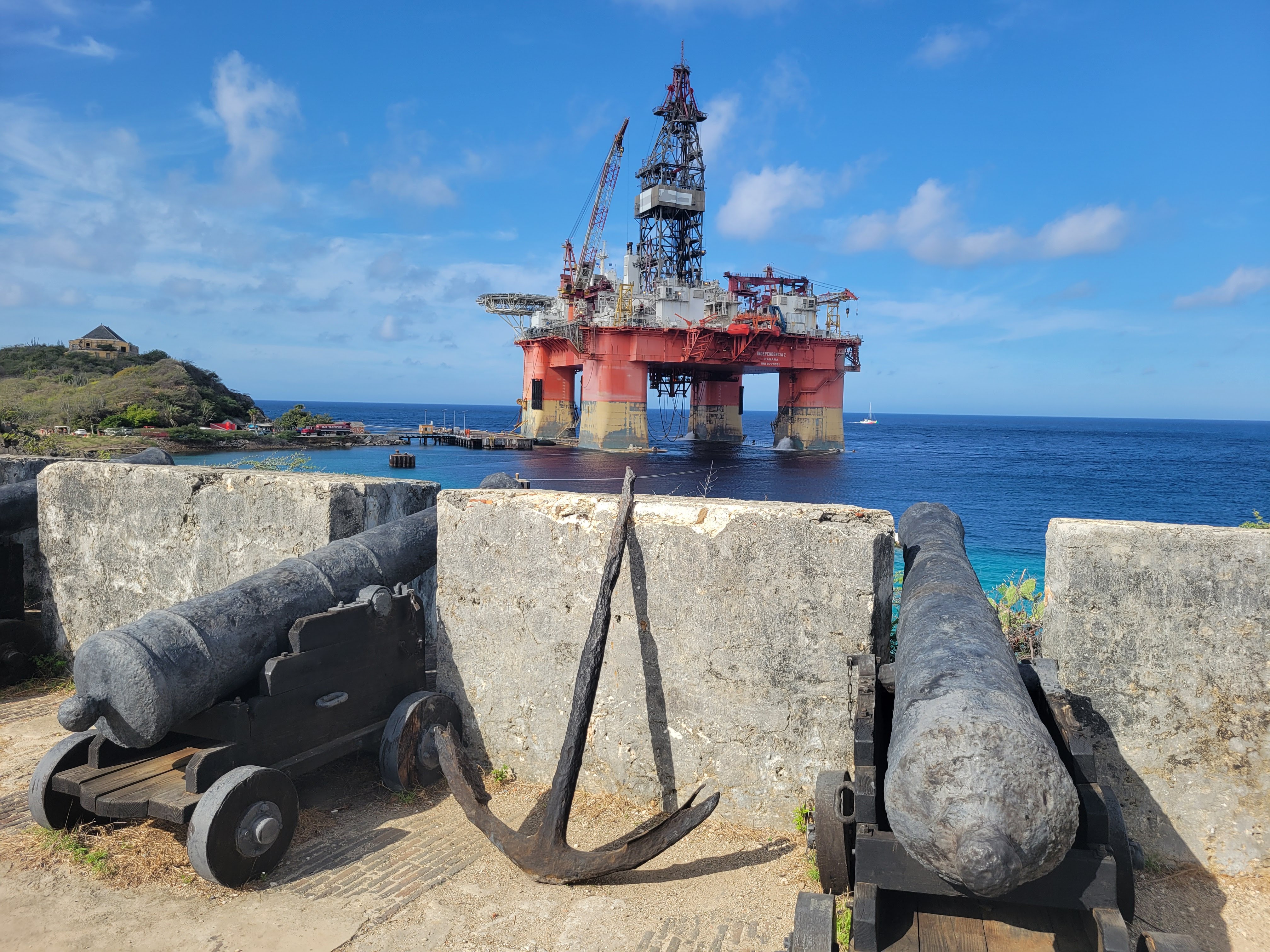 Fort Overlooking Tugboat Beach