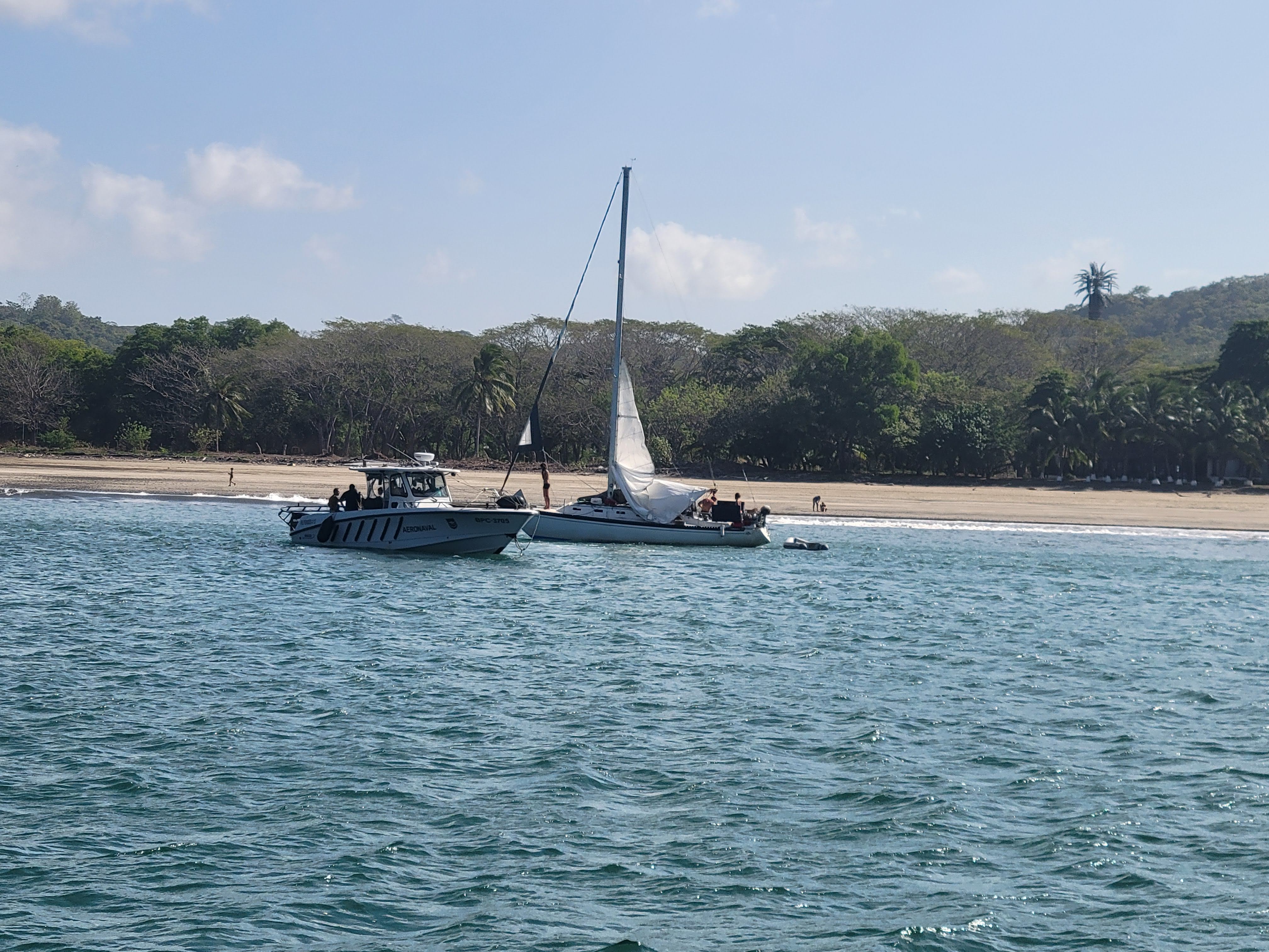 French Boat On The Shore In Venao