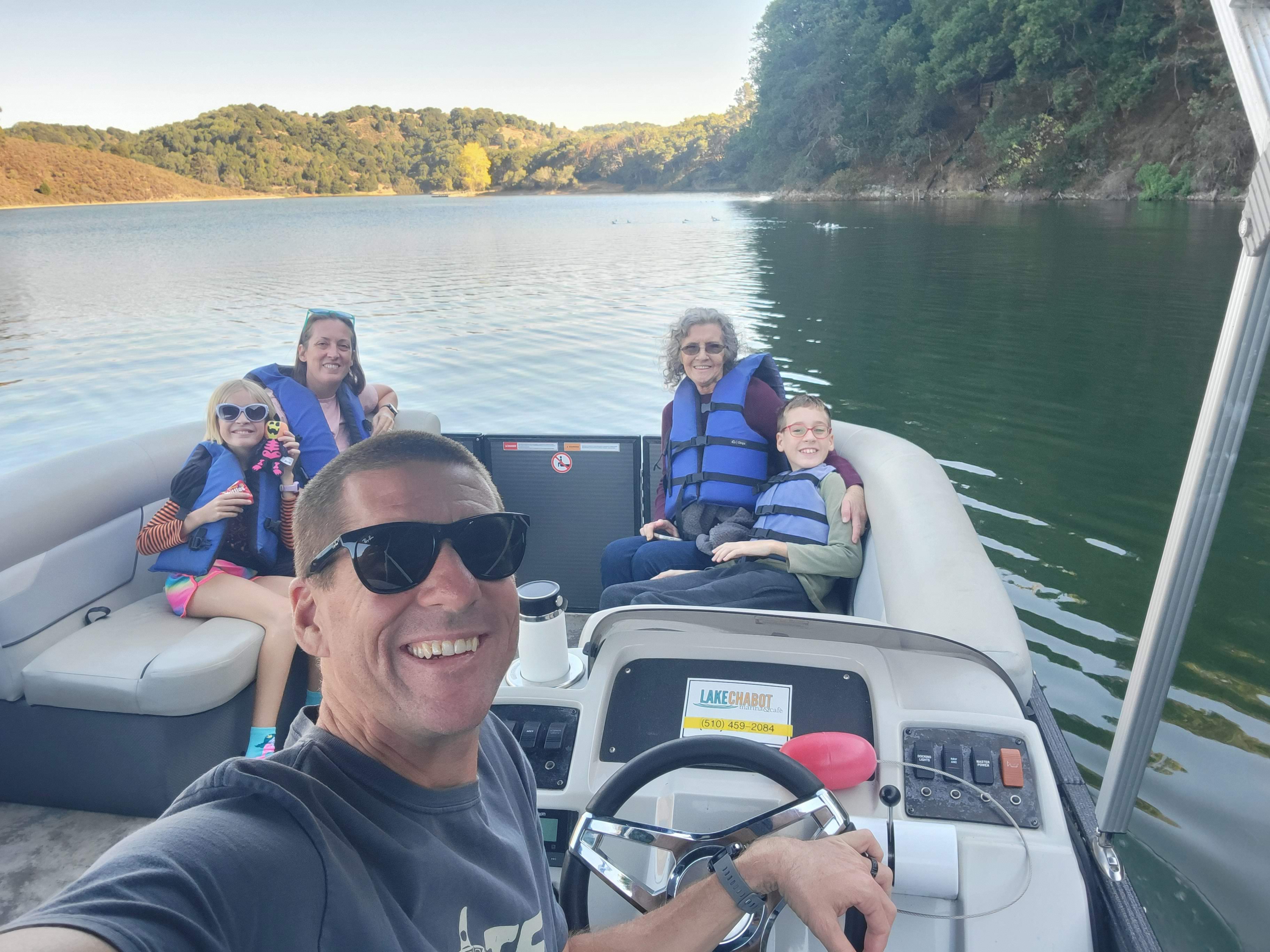 Group Pontoon Boat