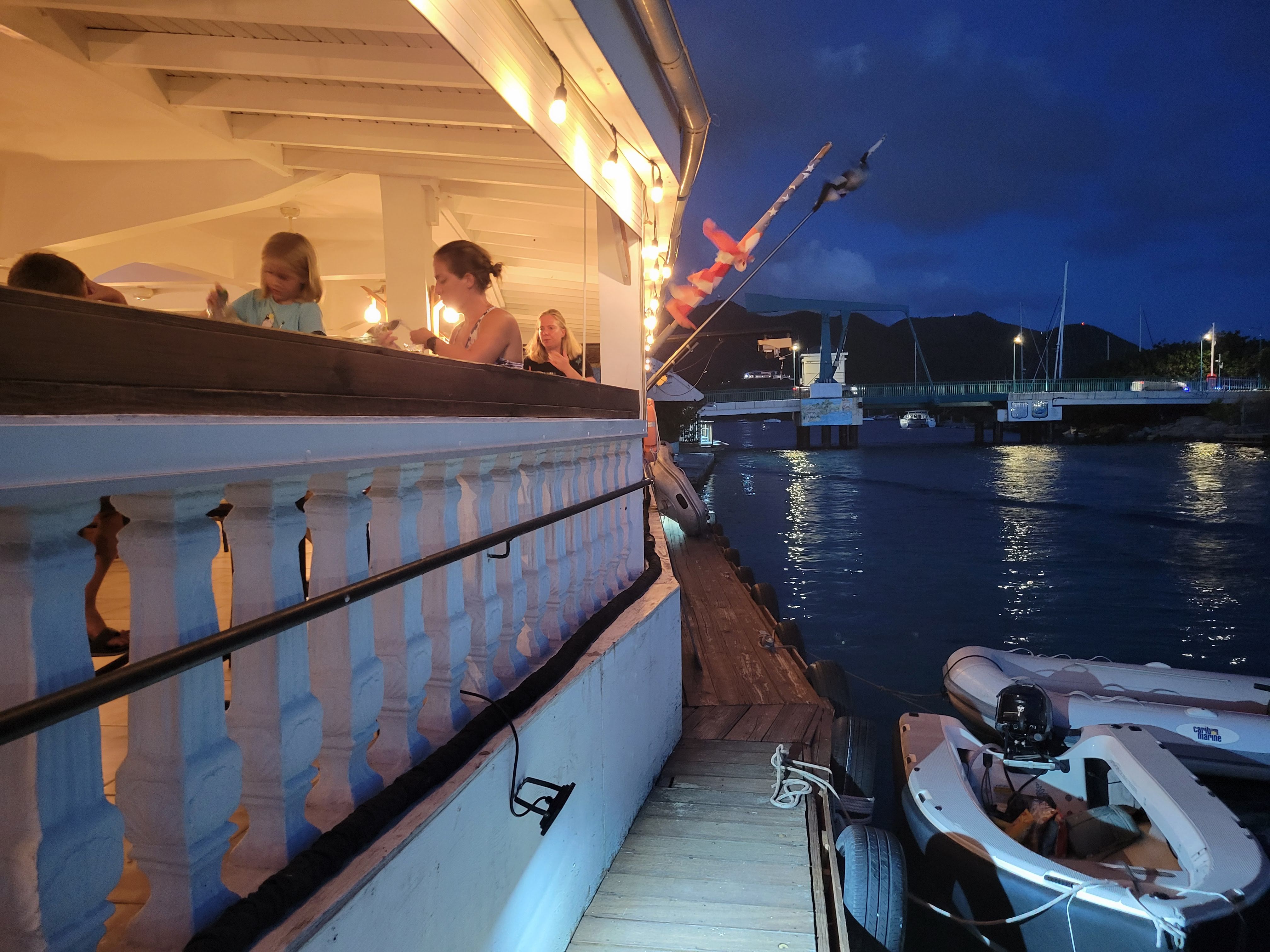 Le Dock Restaurant In Marigot