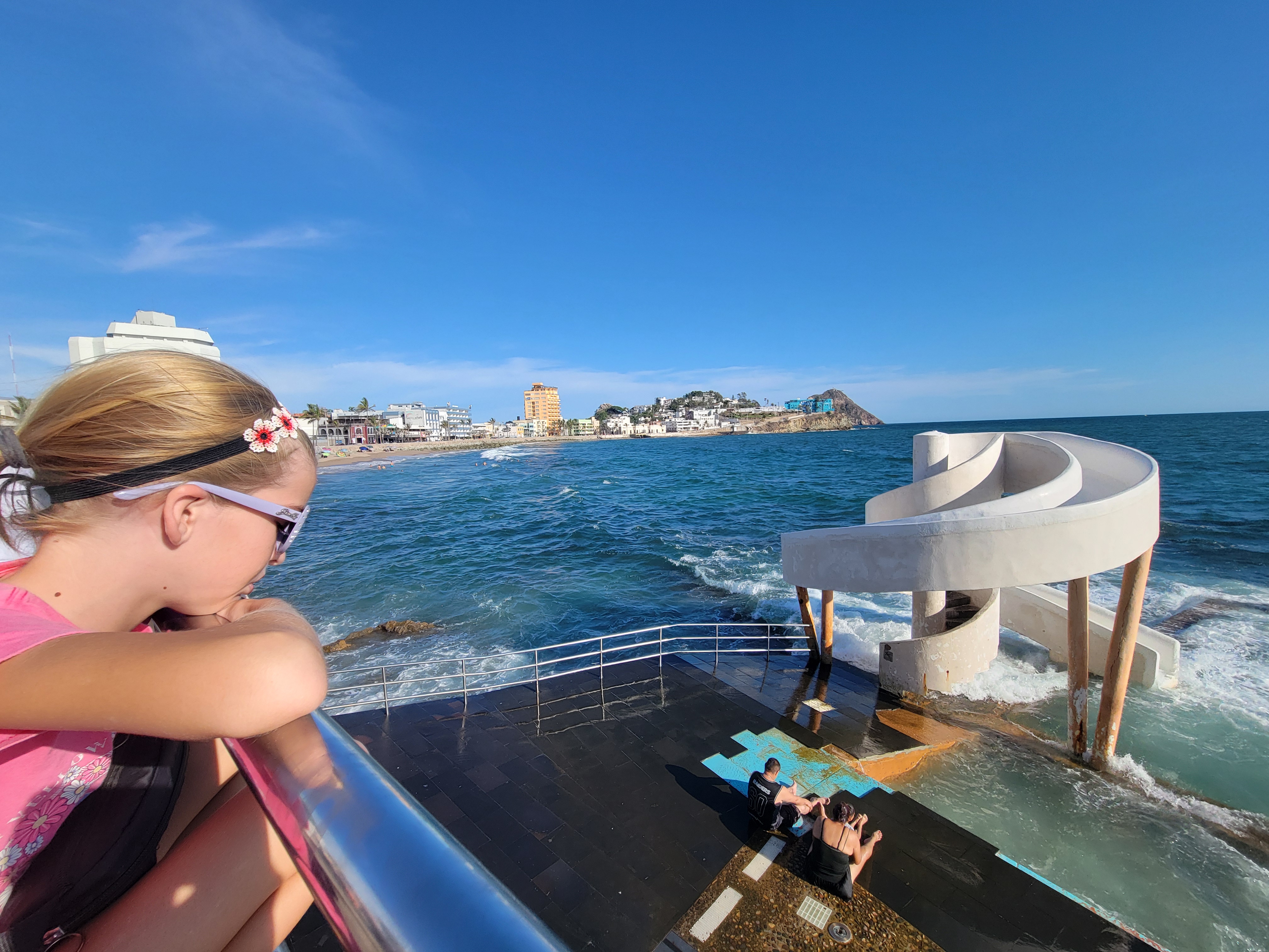 Mazatlan Ocean Swimming Pool