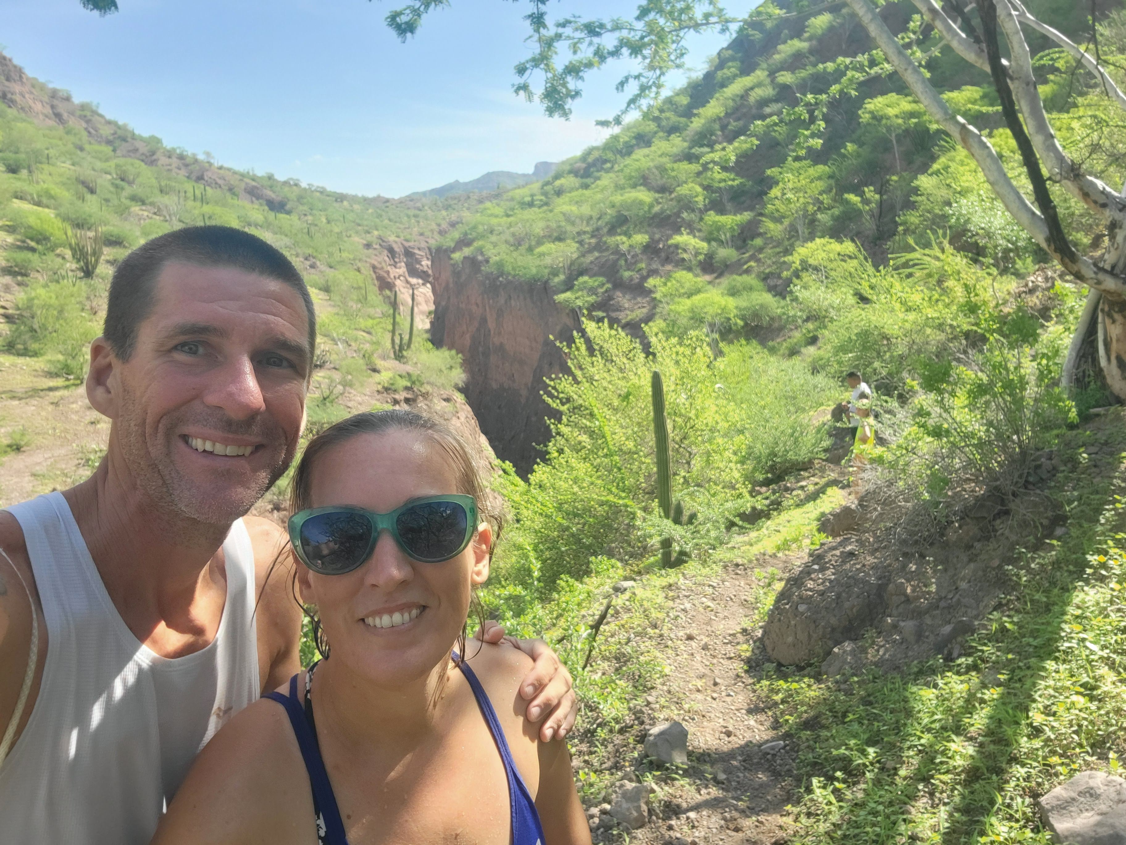 Me And Grete On Top Of El Mezquite