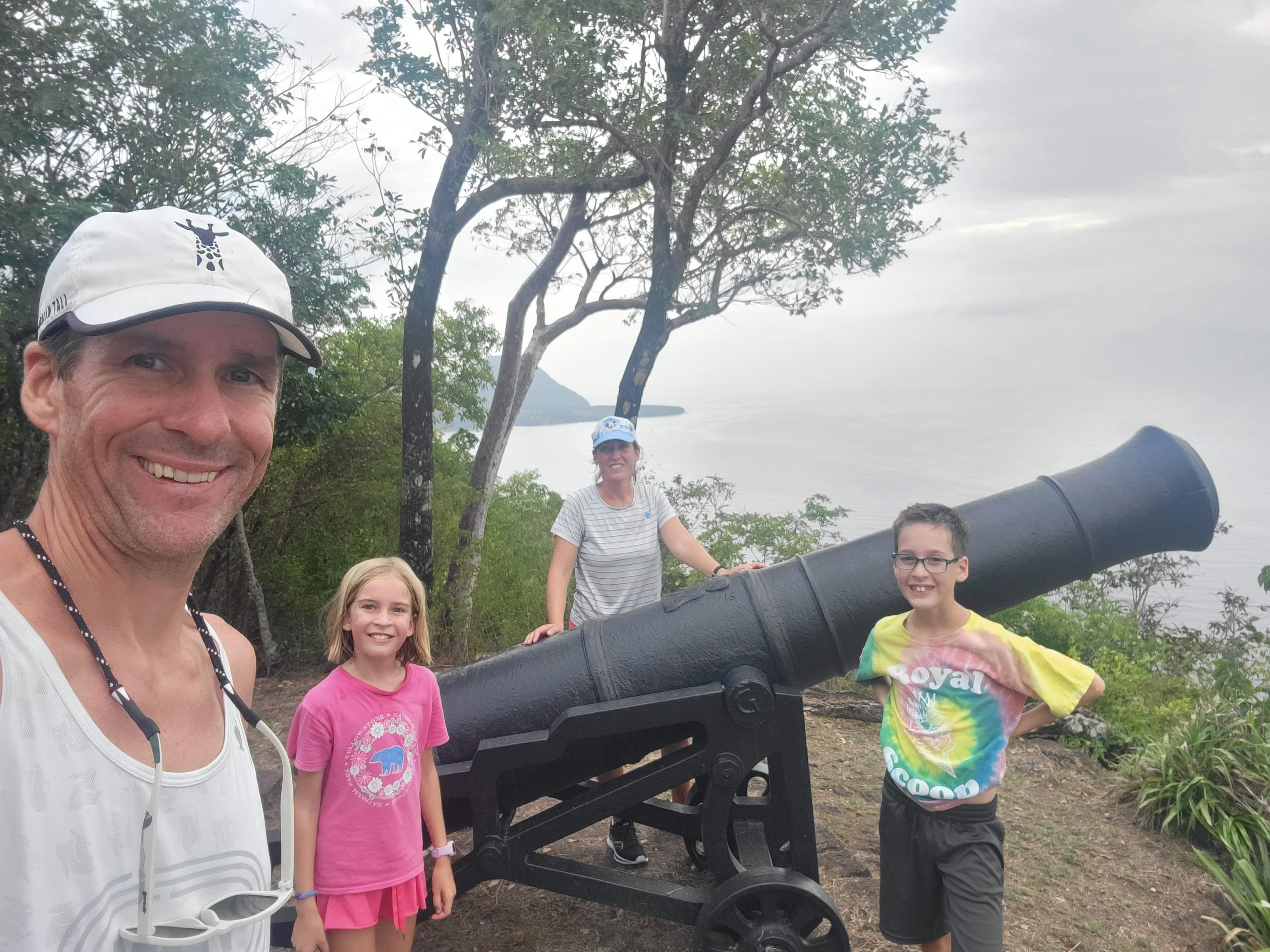 Near A Cannon At Fort Shirley
