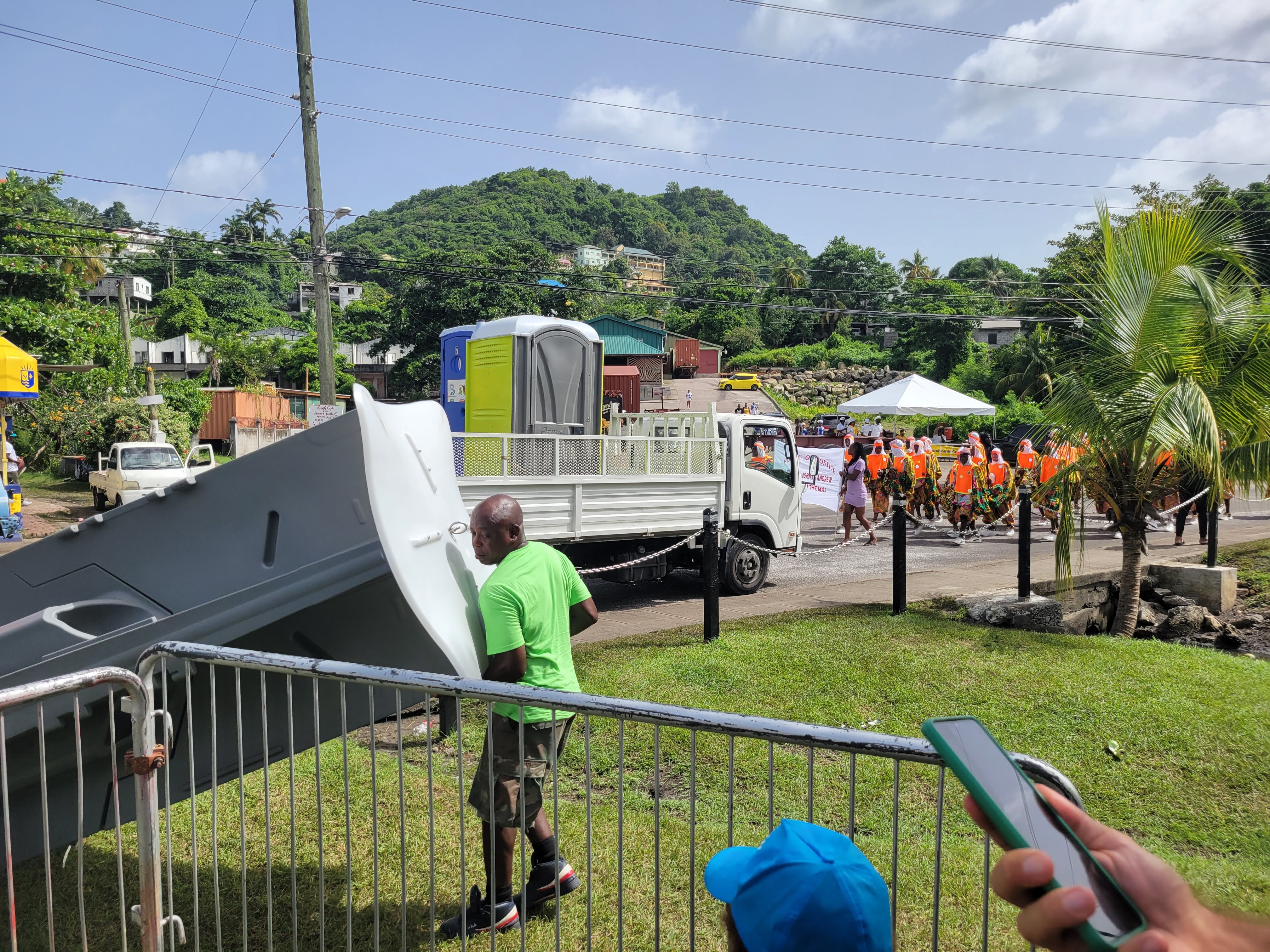 Port-O-Potty Offload Carnival