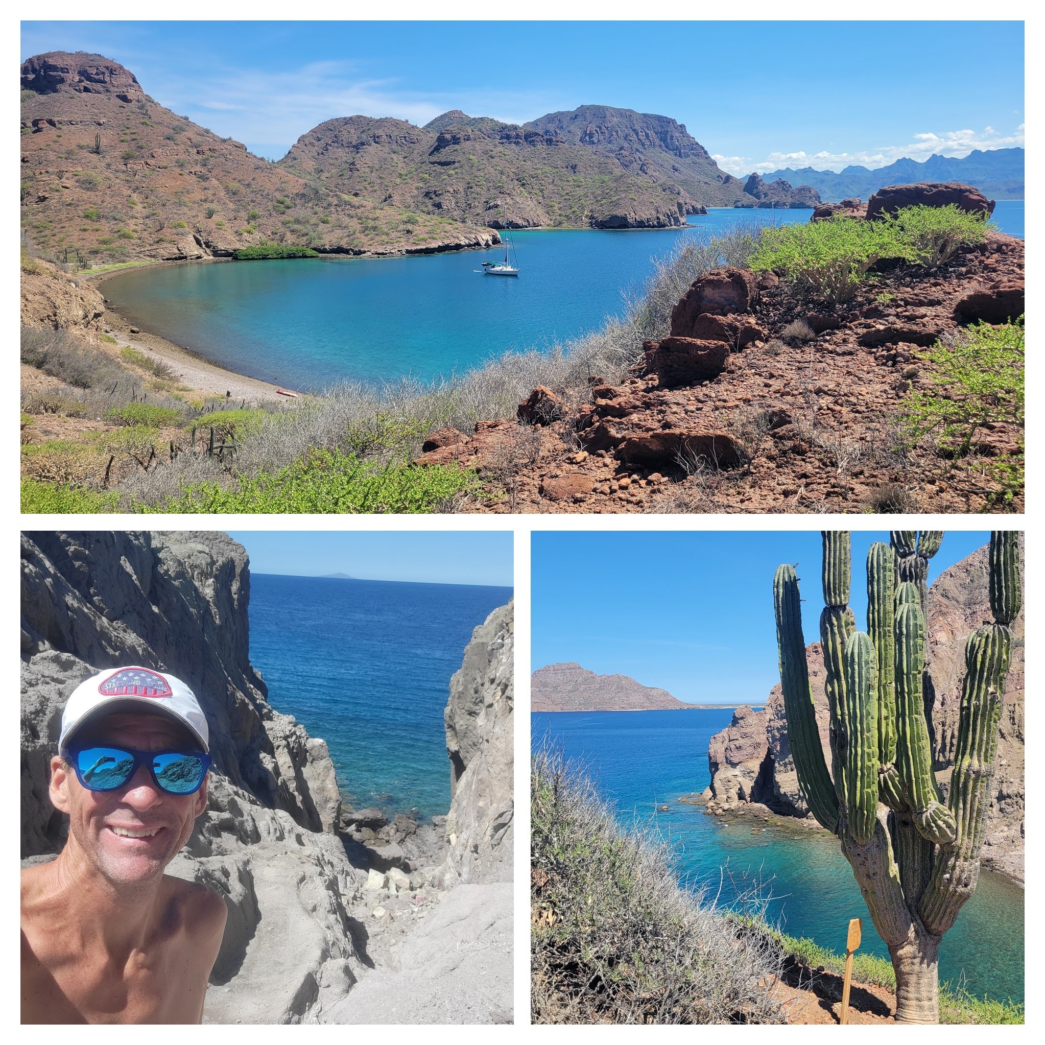 Running On Isla Danzante