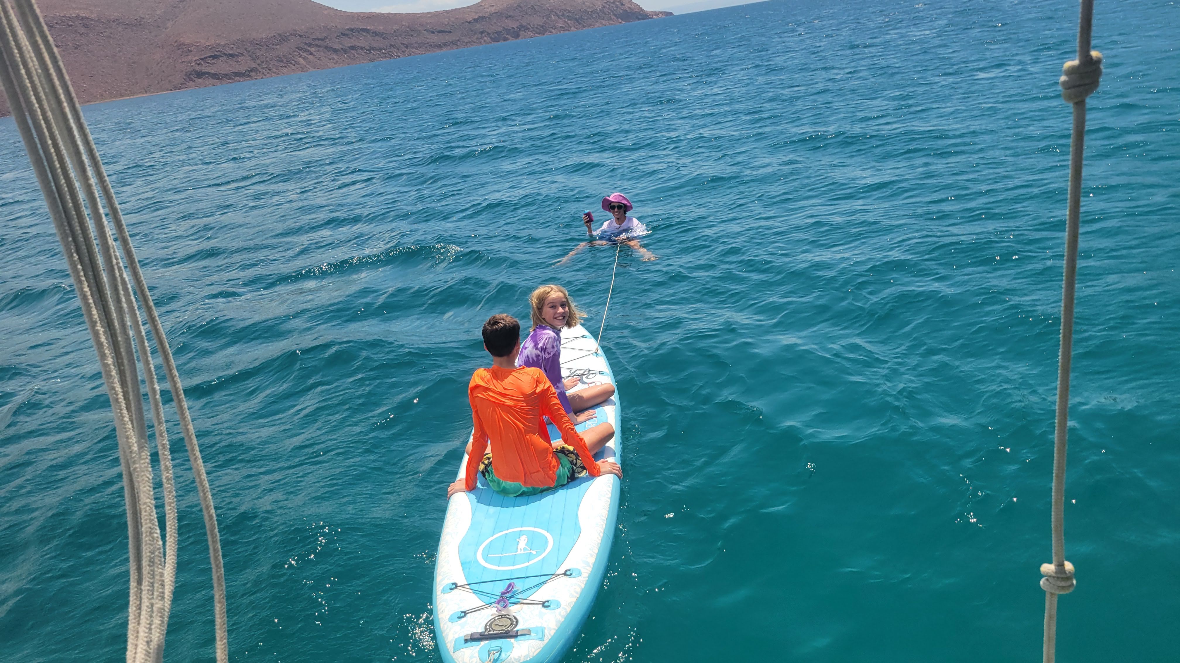 Swimming Isla Partida