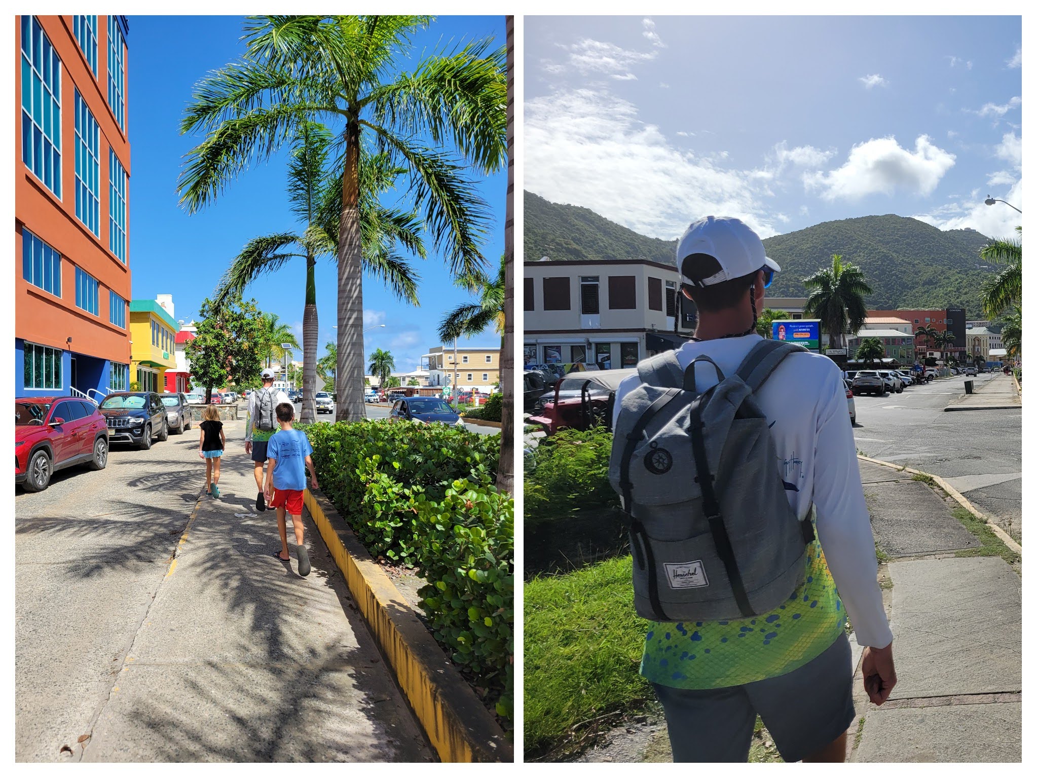Walking Around Road Town Tortola